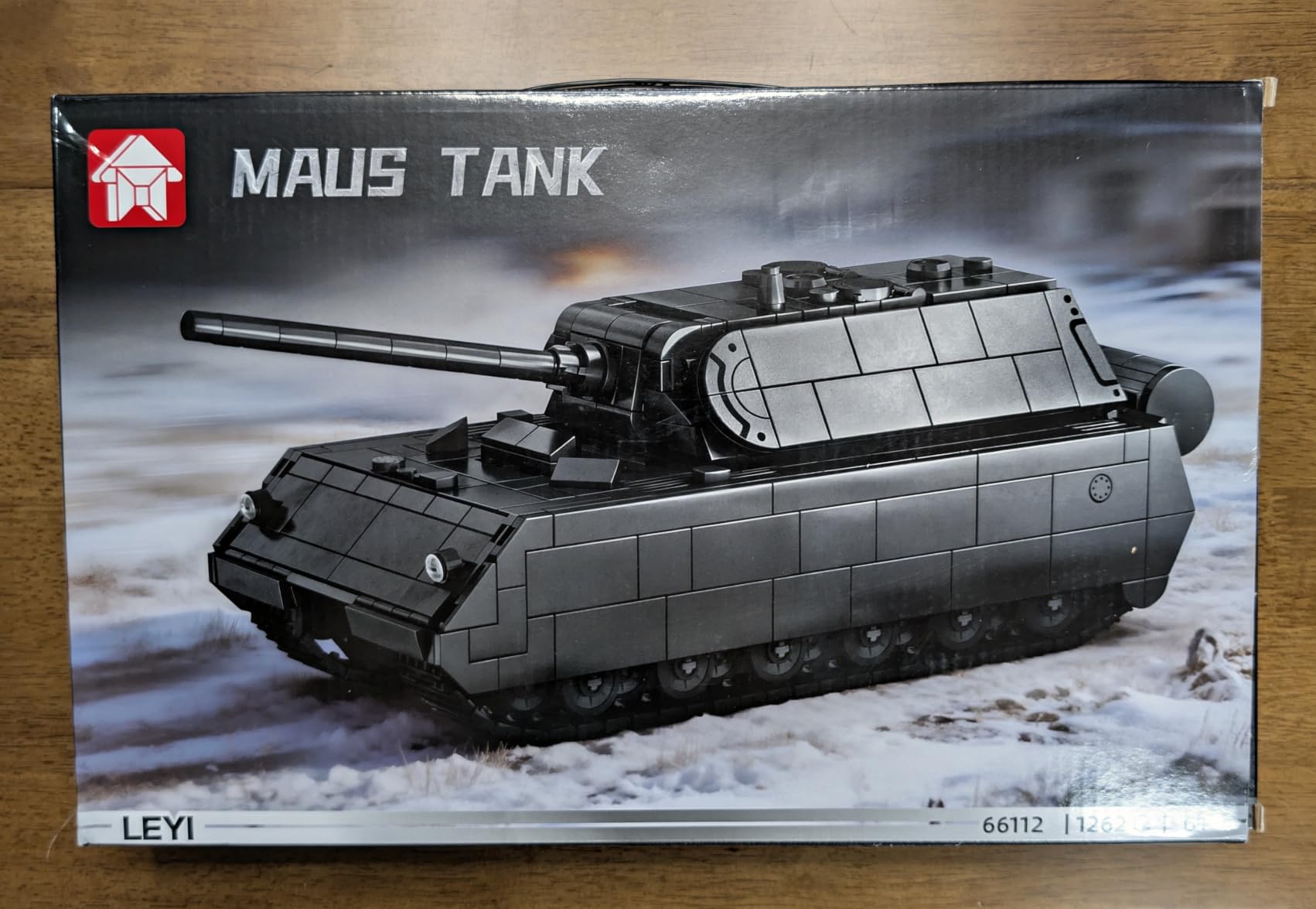 WW2 Collectible Panzer VIII Maus Heavy Tank Building Set customer photo 1