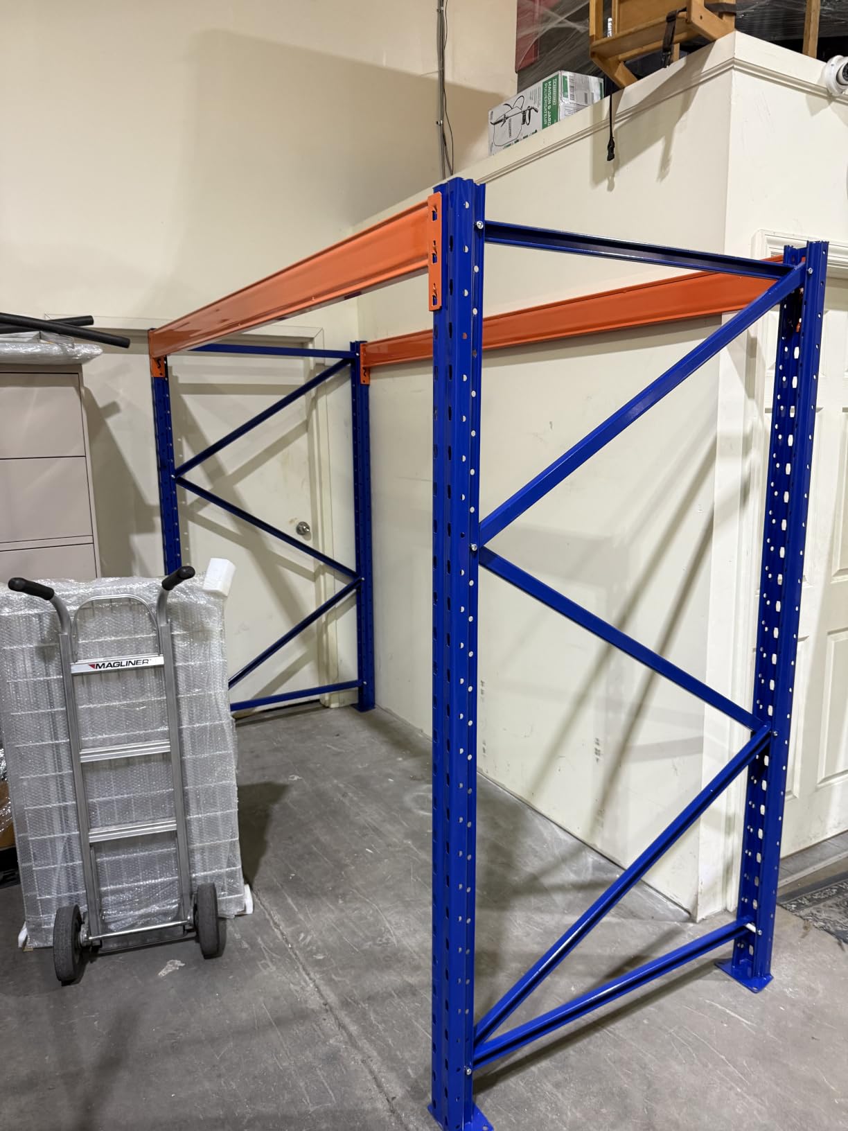 Heavy Duty Industrial Pallet Storage Rack, 78.7