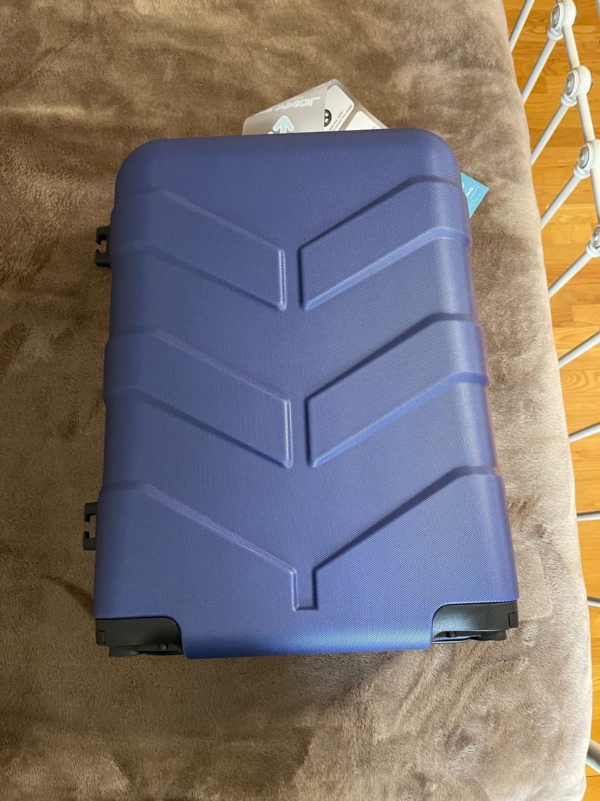 TILYMOL Expandable Luggage Sets 3 Piece, Hardside Suitcase Set with TSA | Lightweight Travel Luggage with Spinner Wheel, Scratch-Resistant Suitcase for Men and Women, Blue customer photo 2