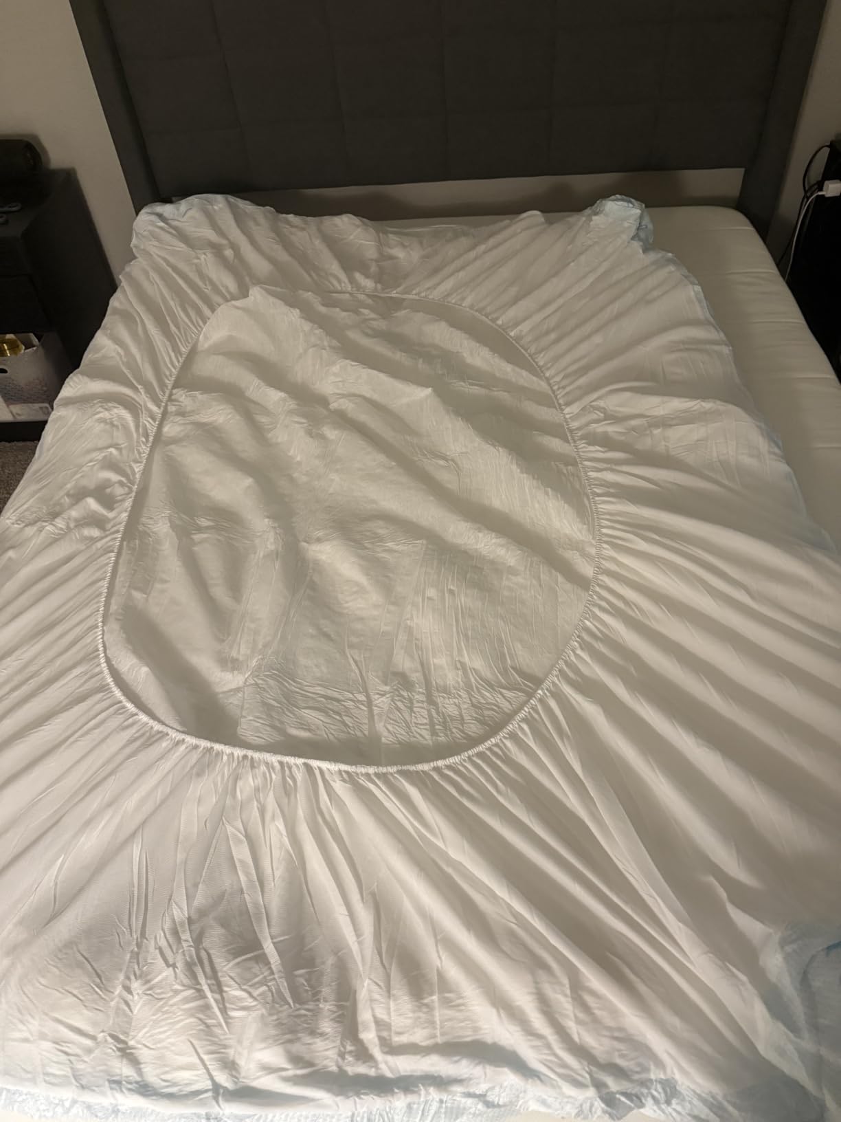 DOWNCOOL 100% Waterproof Queen Mattress Topper, Viscose Derived from Bamboo | Cooling Pillow Top Memory Foam Mattress Topper for Hot Sleepers, Deep Pocket Fits 8-21 Inch customer photo 1