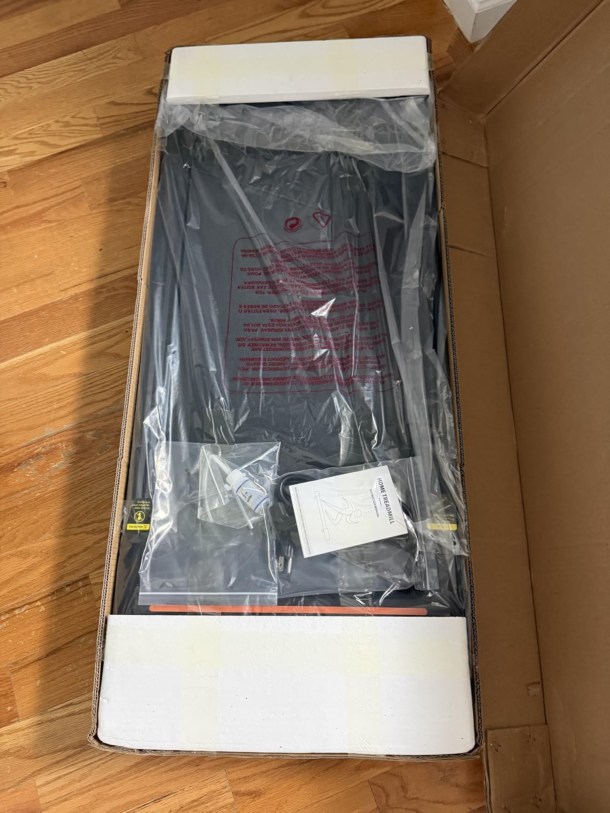 Walking Pad Treadmill with Auto Incline 12%-12Level, Quiet BLDC EvoDrive | Under Desk Treadmills for Home, Full Metrics Large Display, Extra-Large Belt, Quadra Cushion, APP Control, 300 lbs Capacity customer photo 1