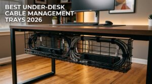 Best Under-Desk Cable Management Trays for Home Offices