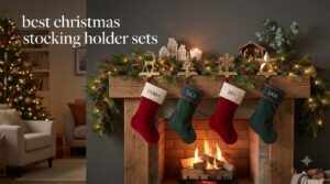 best christmas stocking holder sets