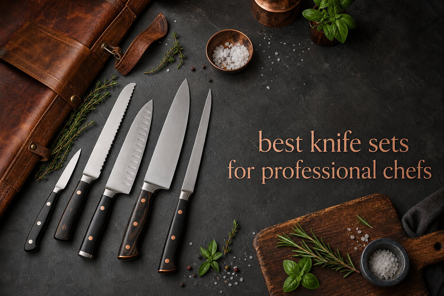 best knife sets for professional chefs