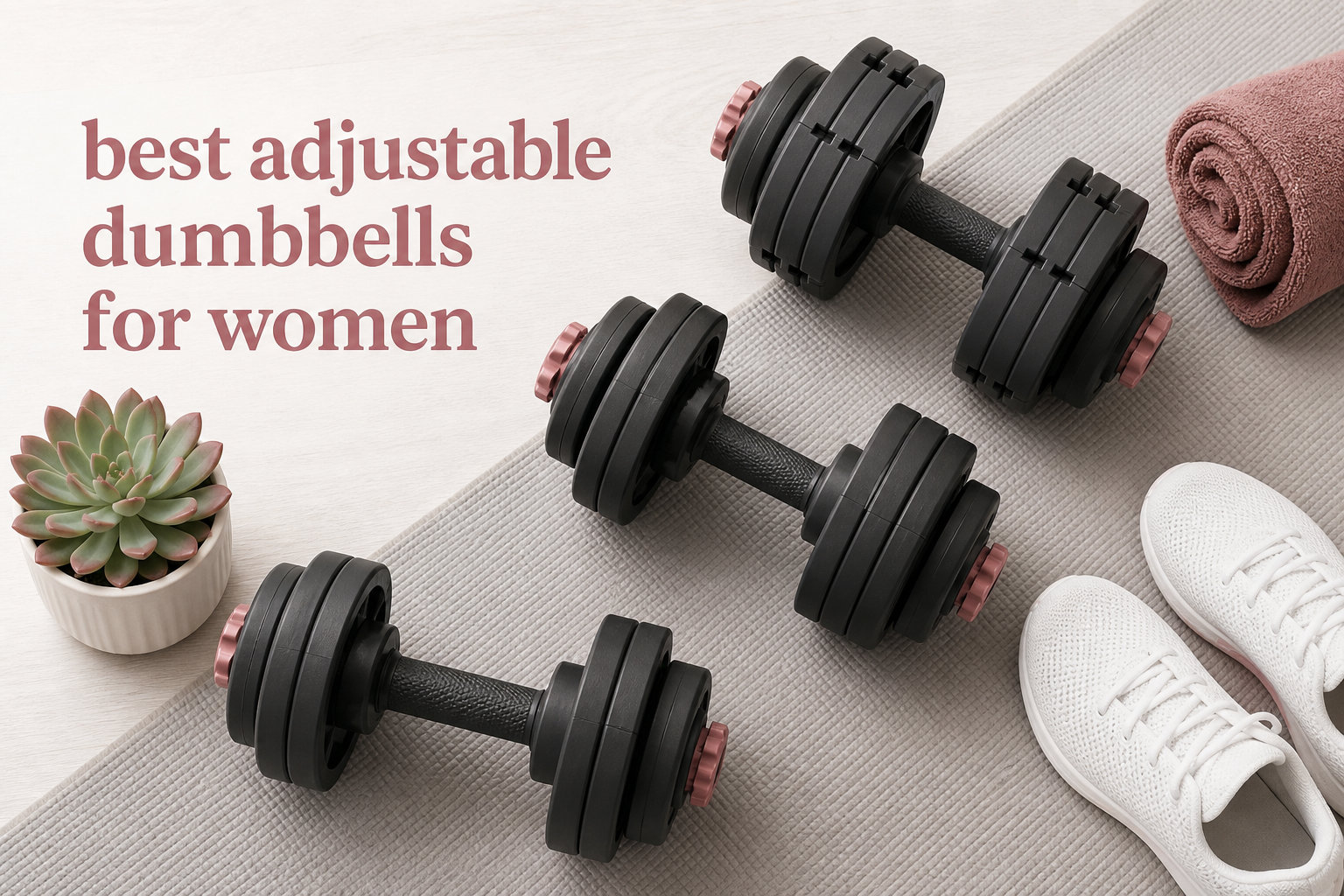 best adjustable dumbbells for women