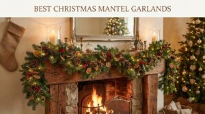 best christmas mantel garlands