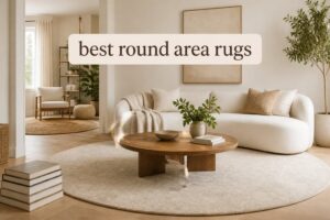 best round area rugs