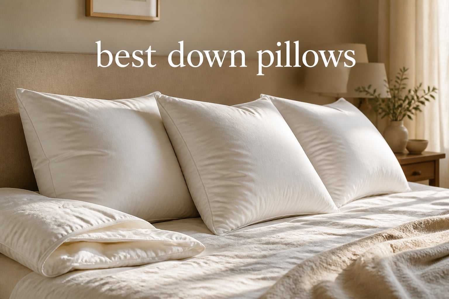 best down pillows