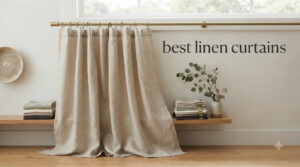 best linen curtains