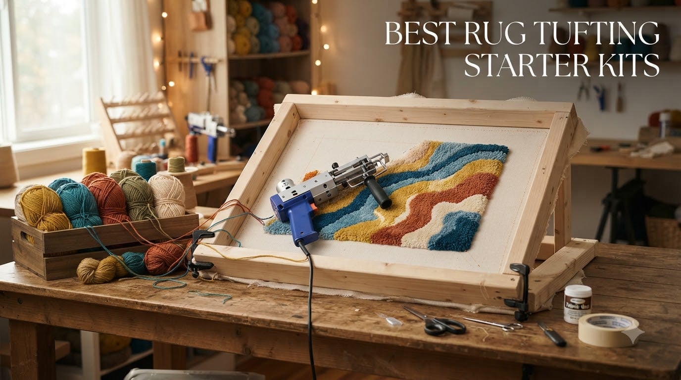 best rug tufting starter kits