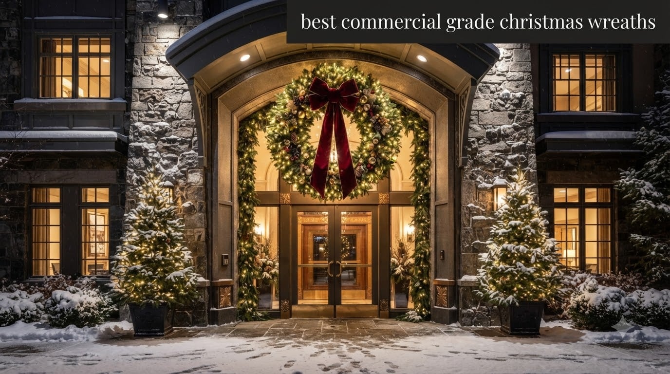 best commercial grade christmas wreaths