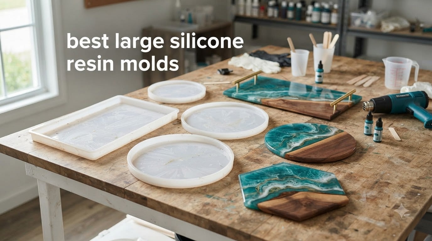 best large silicone resin molds