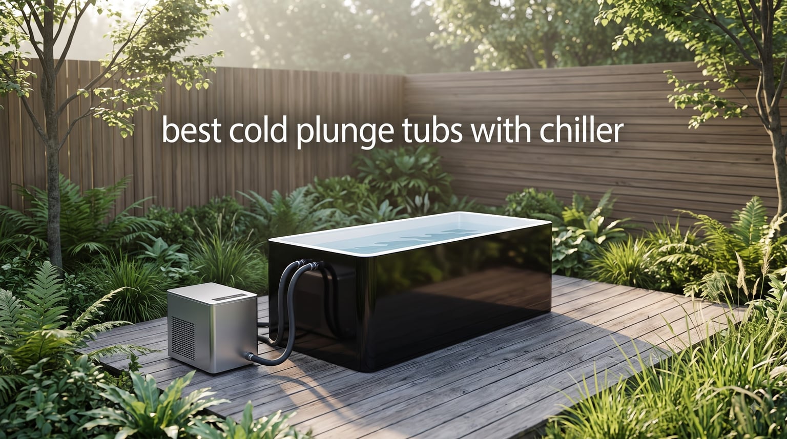 best cold plunge tubs with chiller