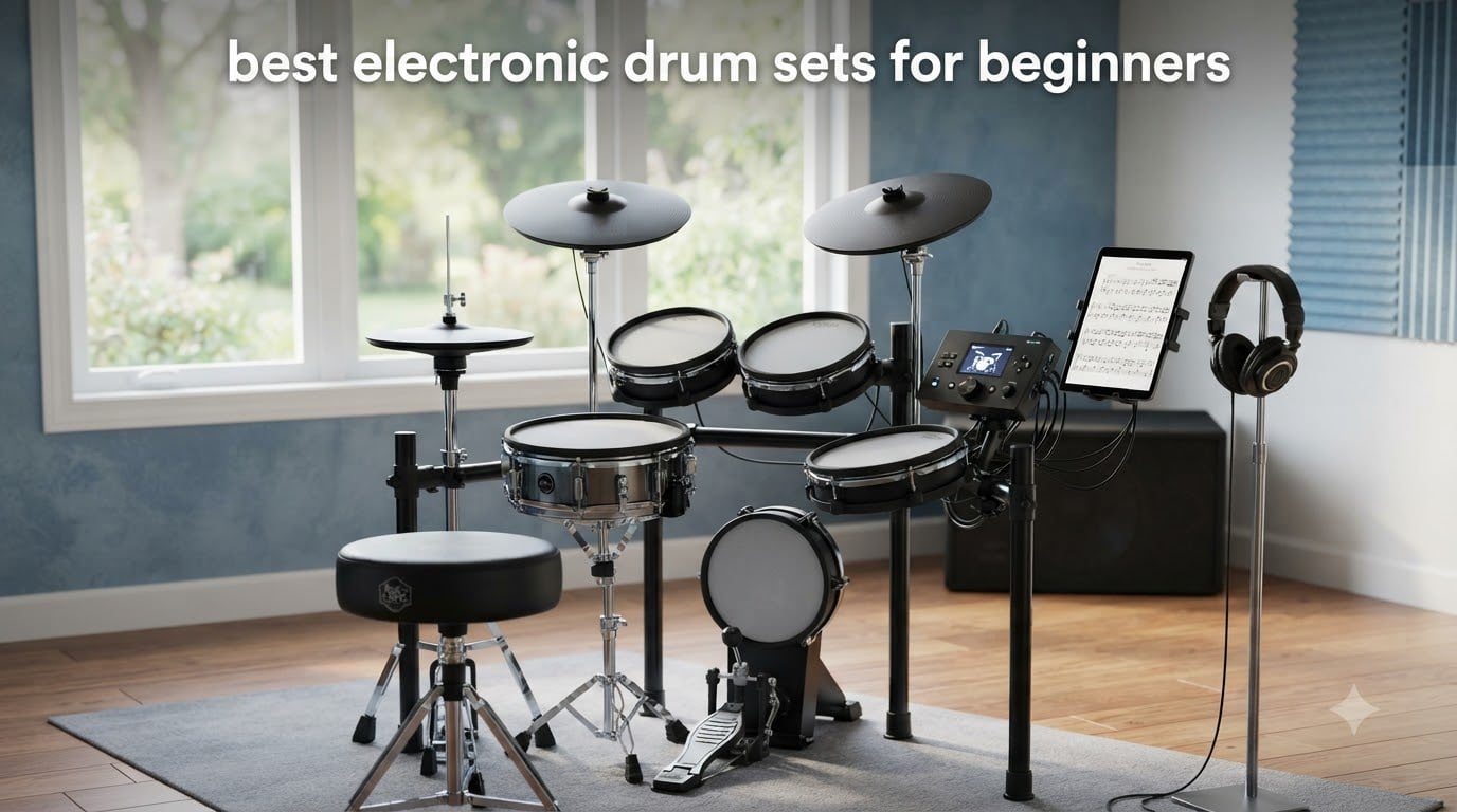 best electronic drum sets for beginners