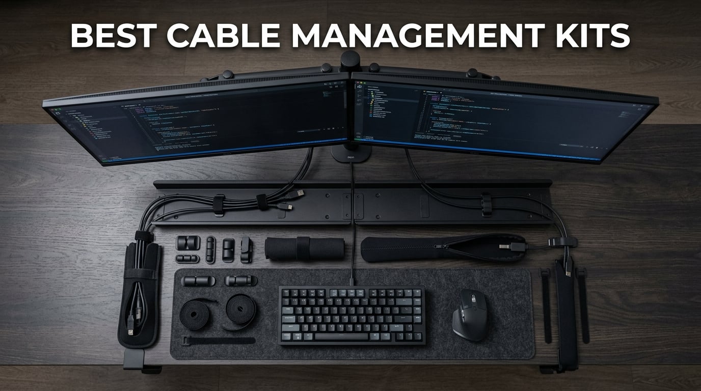 Best Cable Management Kits for Multi-Monitor Setups
