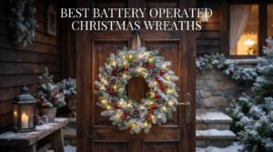best battery operated christmas wreaths