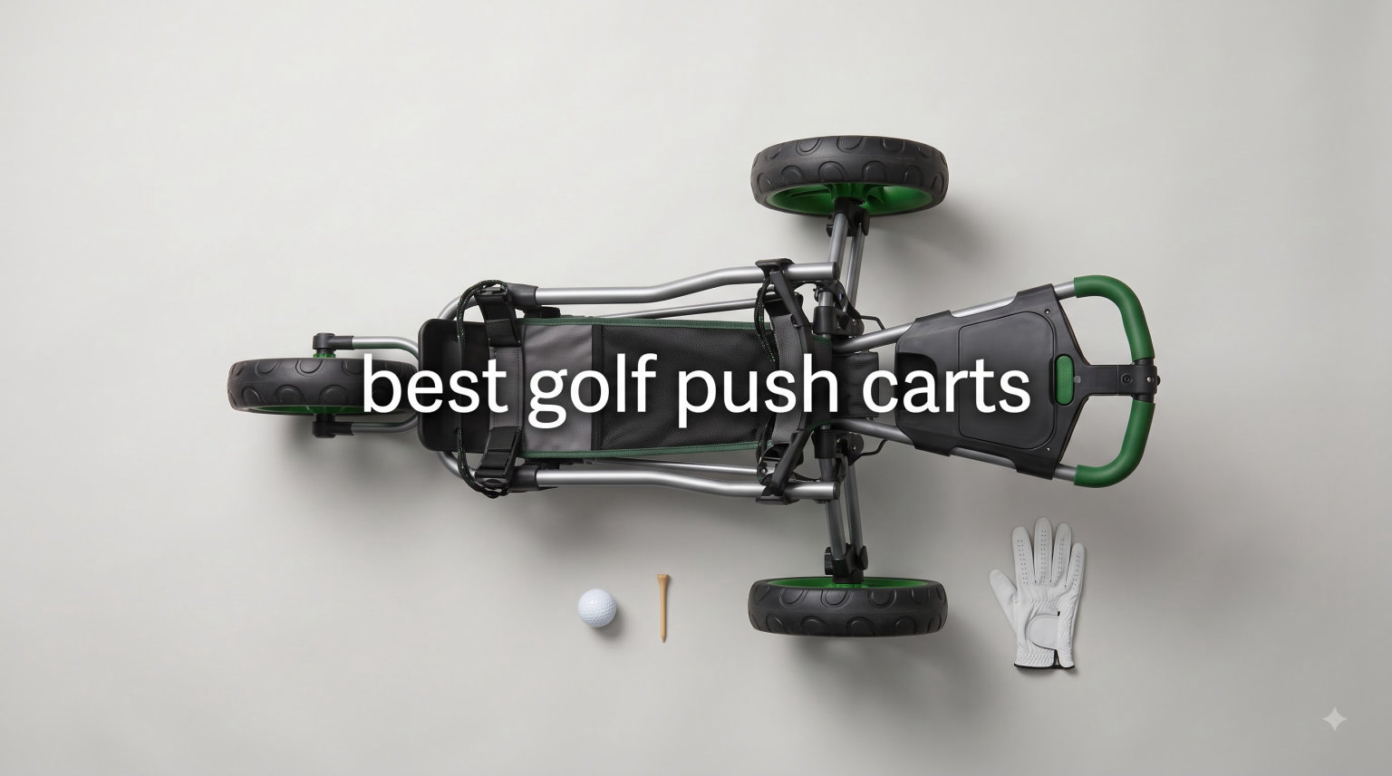 best golf push carts