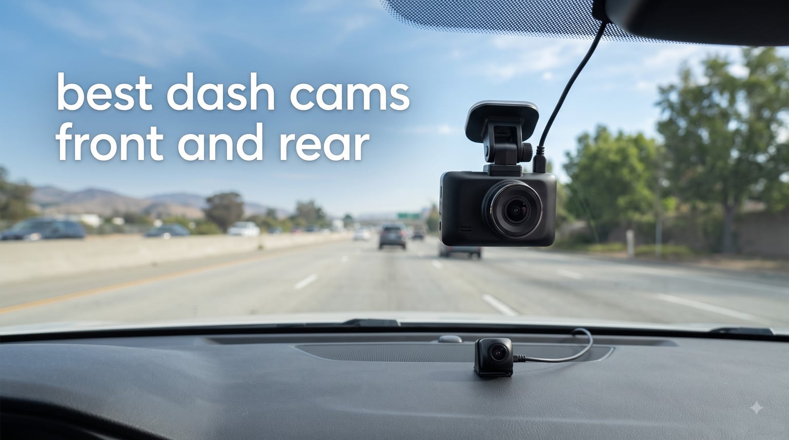 best dash cams front and rear