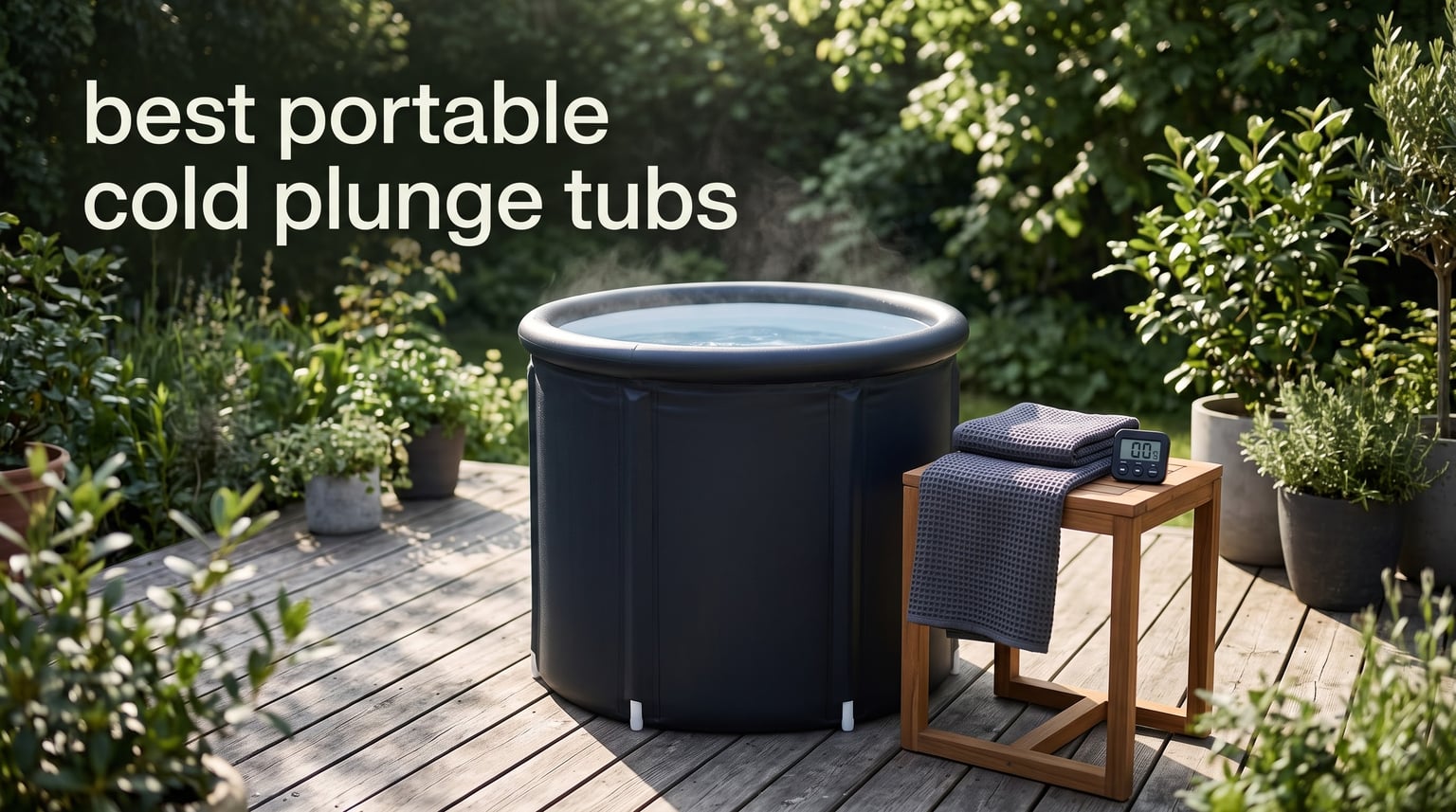 best portable cold plunge tubs