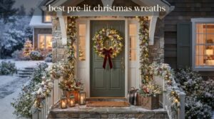 best pre-lit christmas wreaths