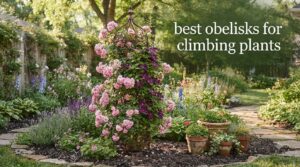 best obelisks for climbing plants