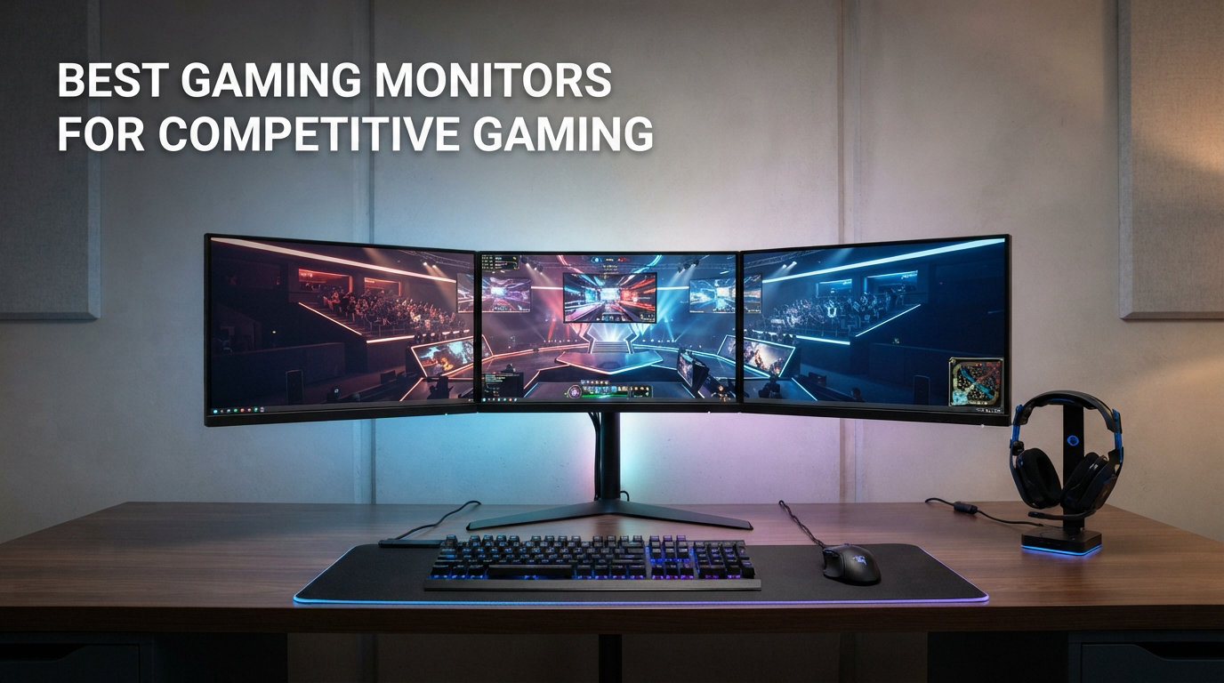 best gaming monitors for competitive gaming