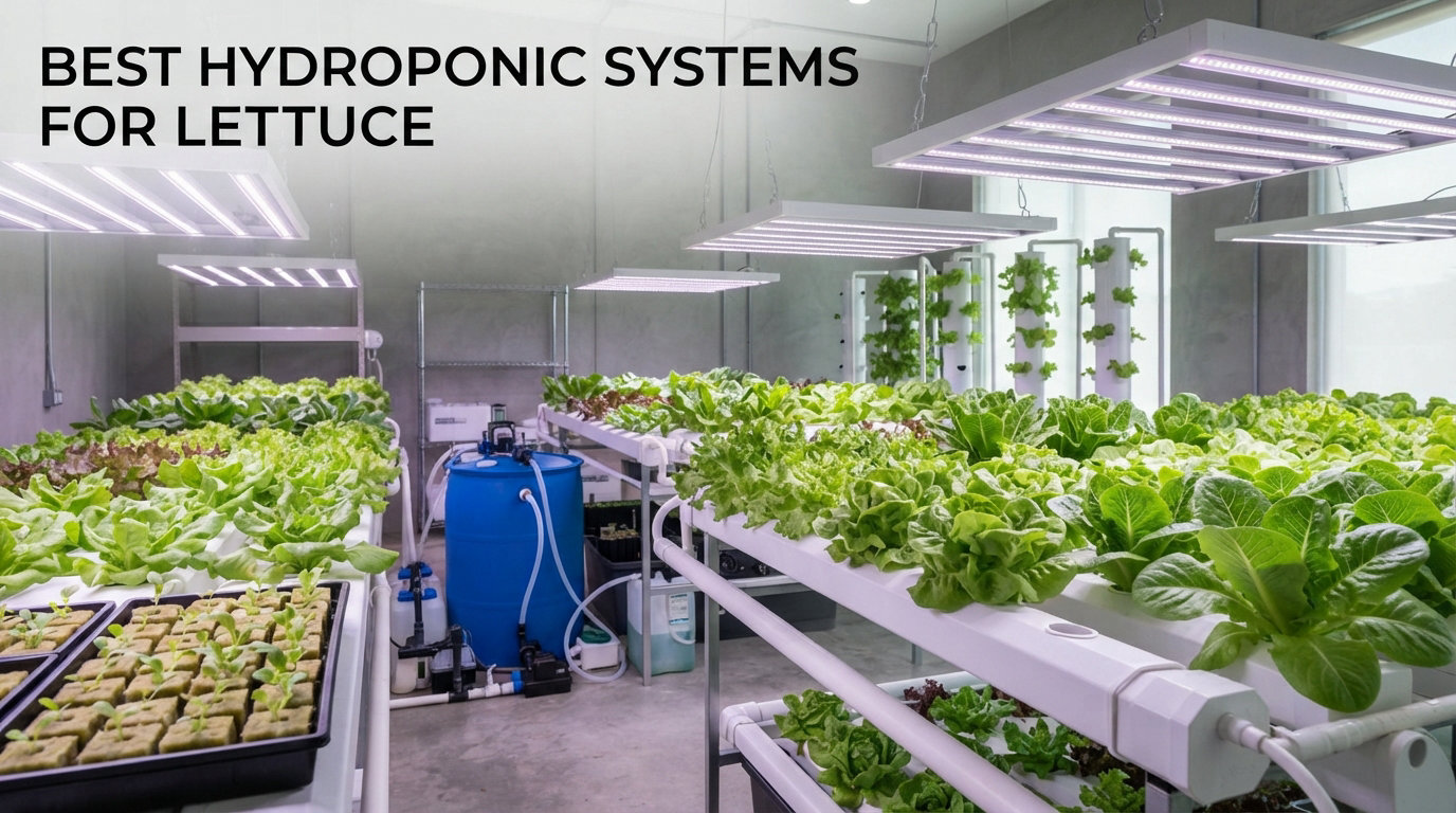 best hydroponic systems for lettuce