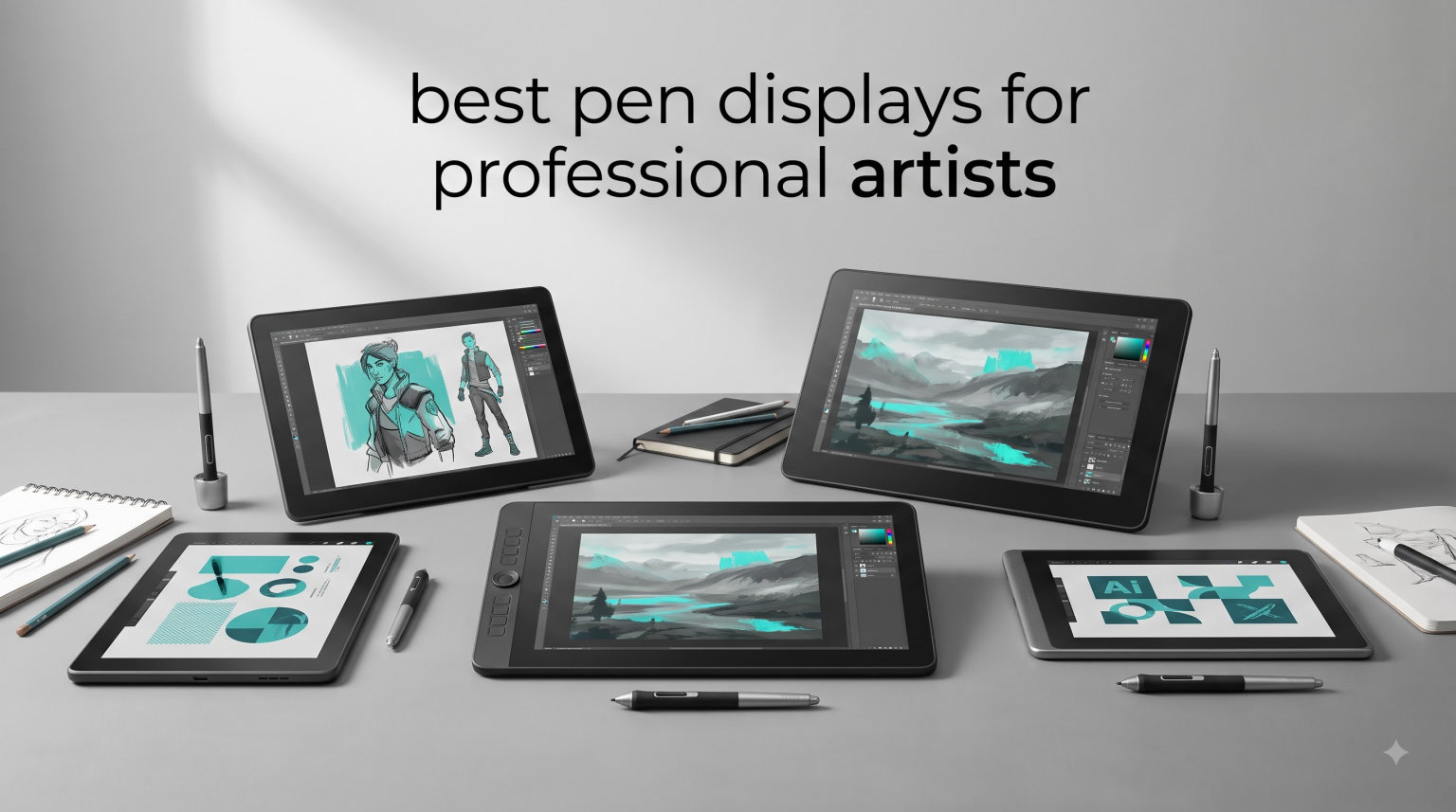 best pen displays for professional artists