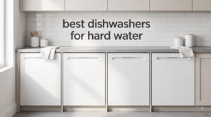 best dishwashers for hard water