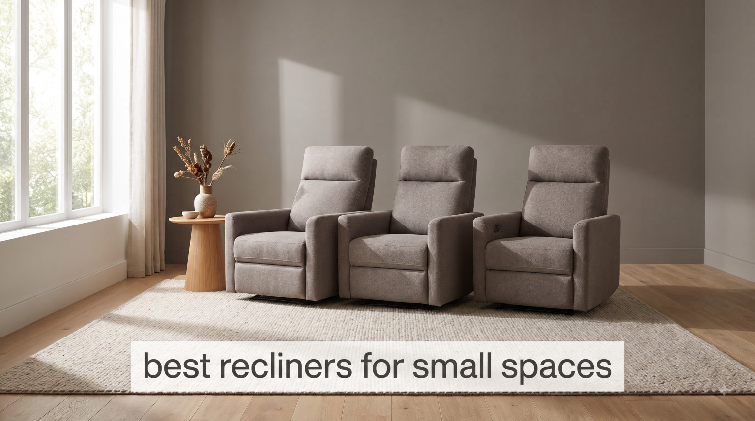best recliners for small spaces