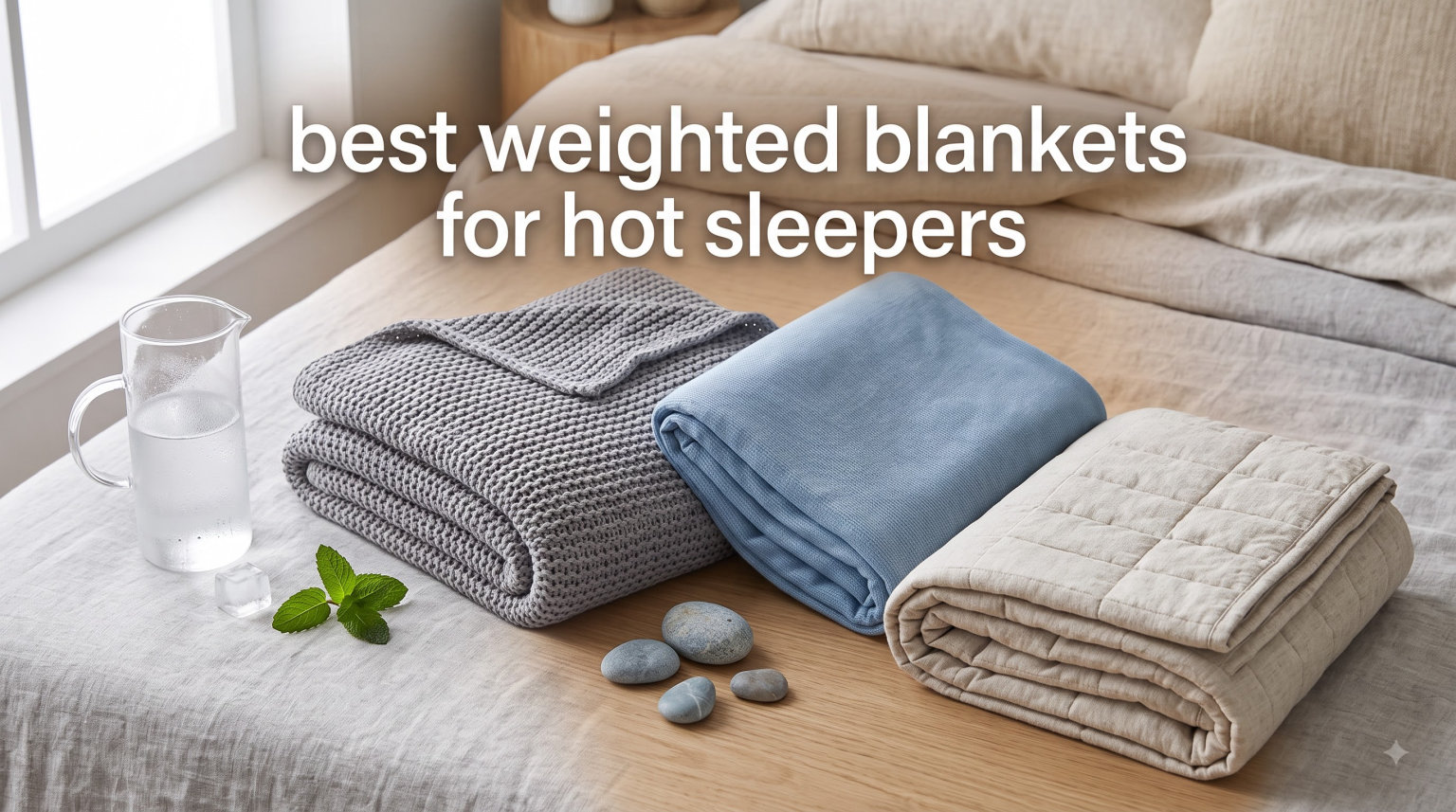 best weighted blankets for hot sleepers