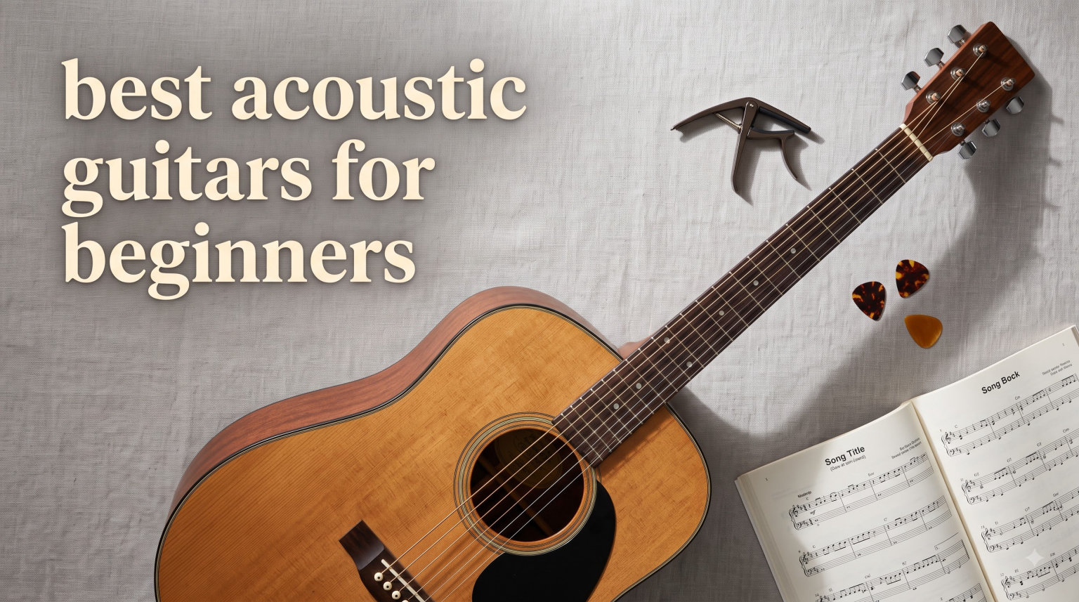 best acoustic guitars for beginners