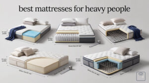 best mattresses for heavy people