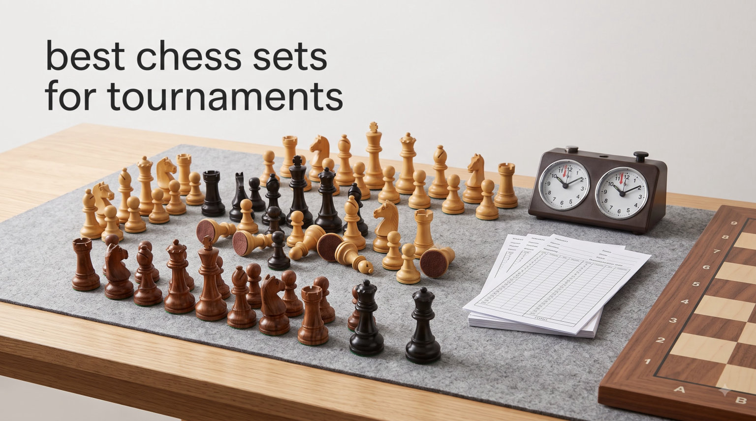 best chess sets for tournaments