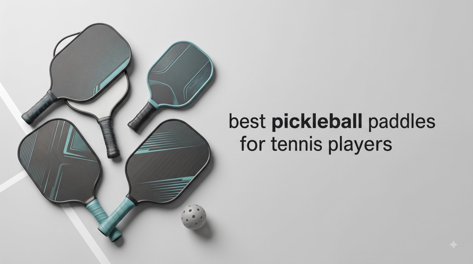 best pickleball paddles for tennis players