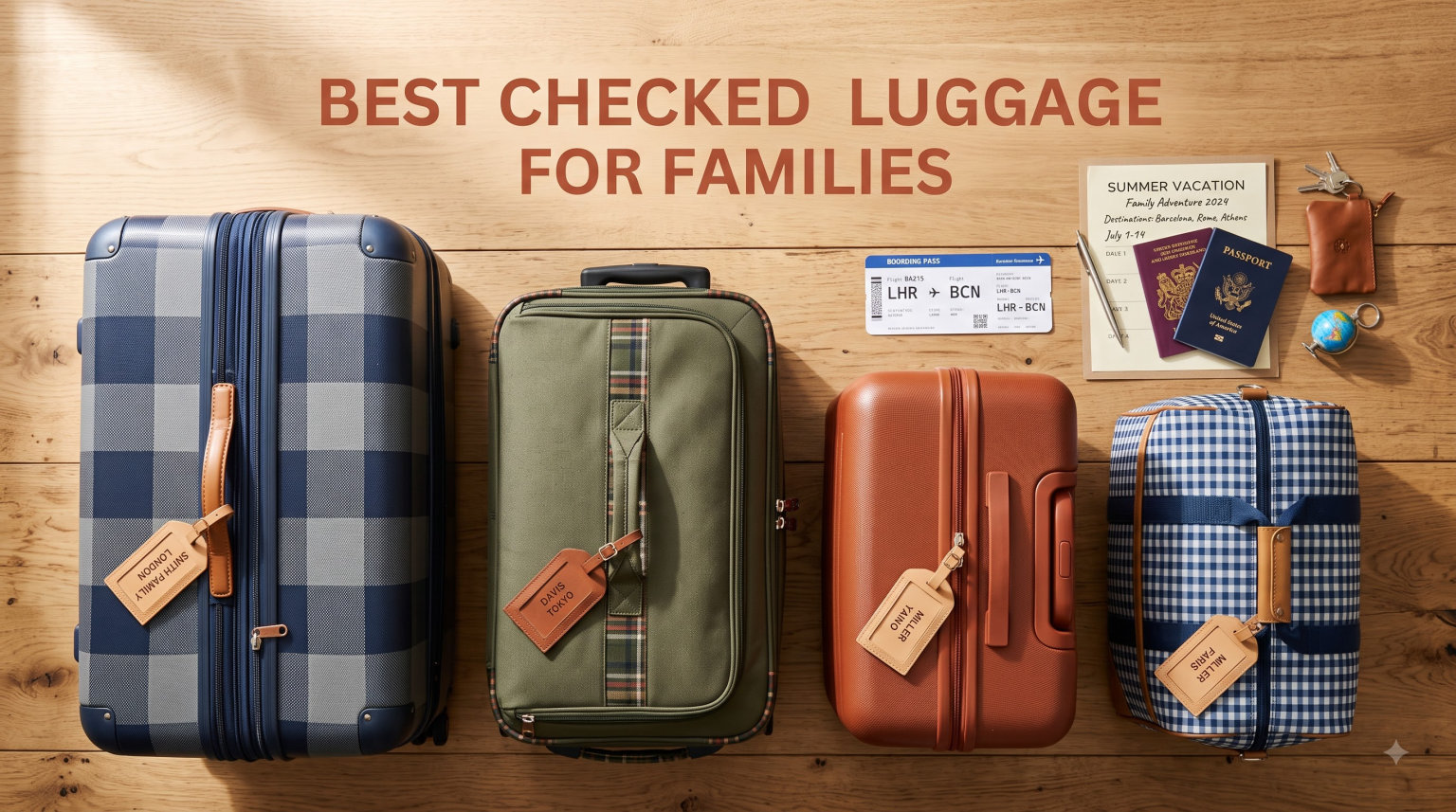 best checked luggage for families