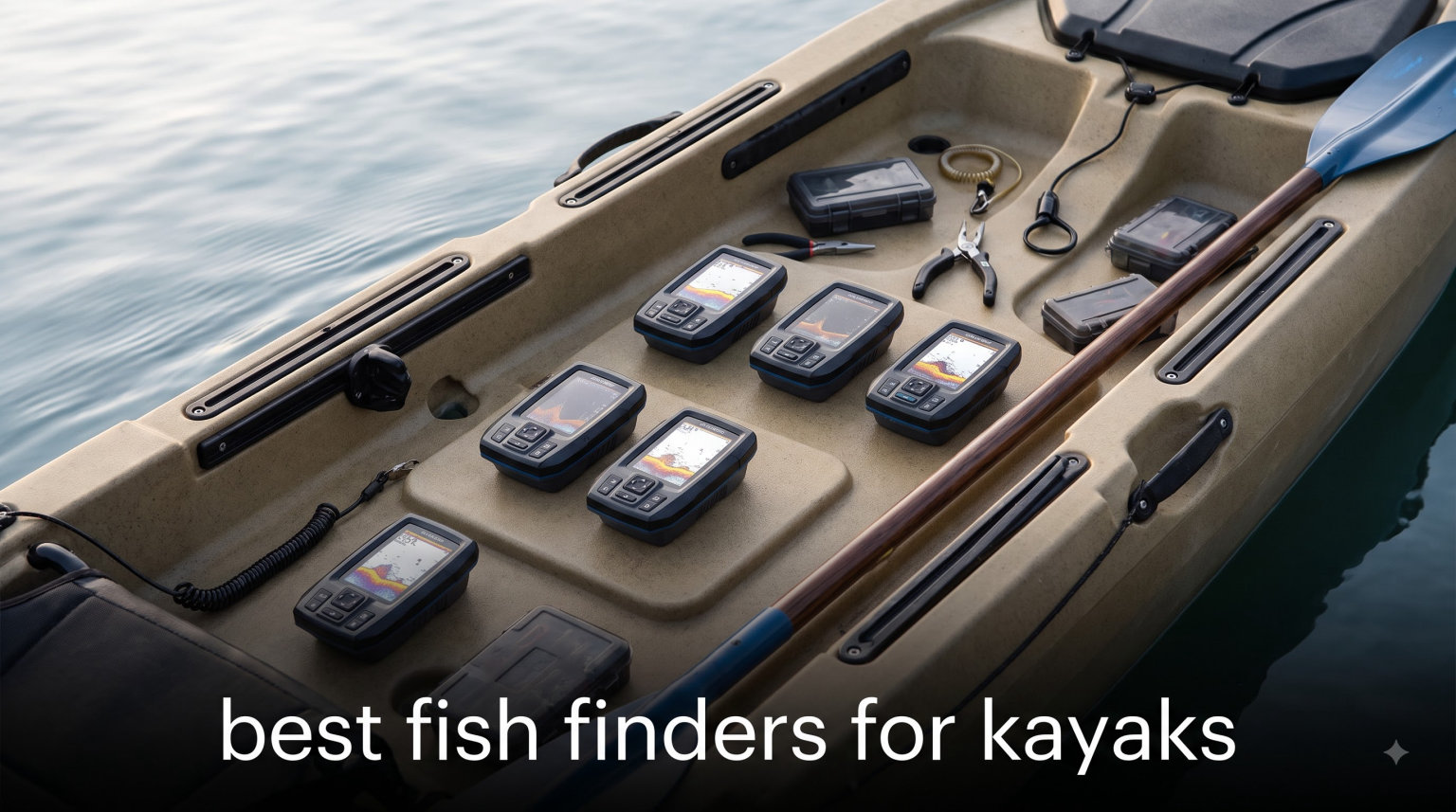 best fish finders for kayaks