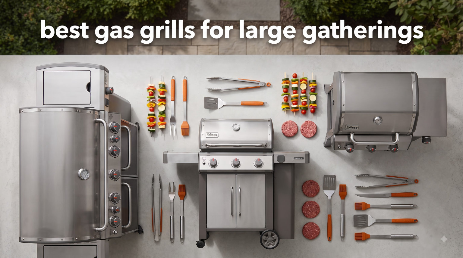 best gas grills for large gatherings