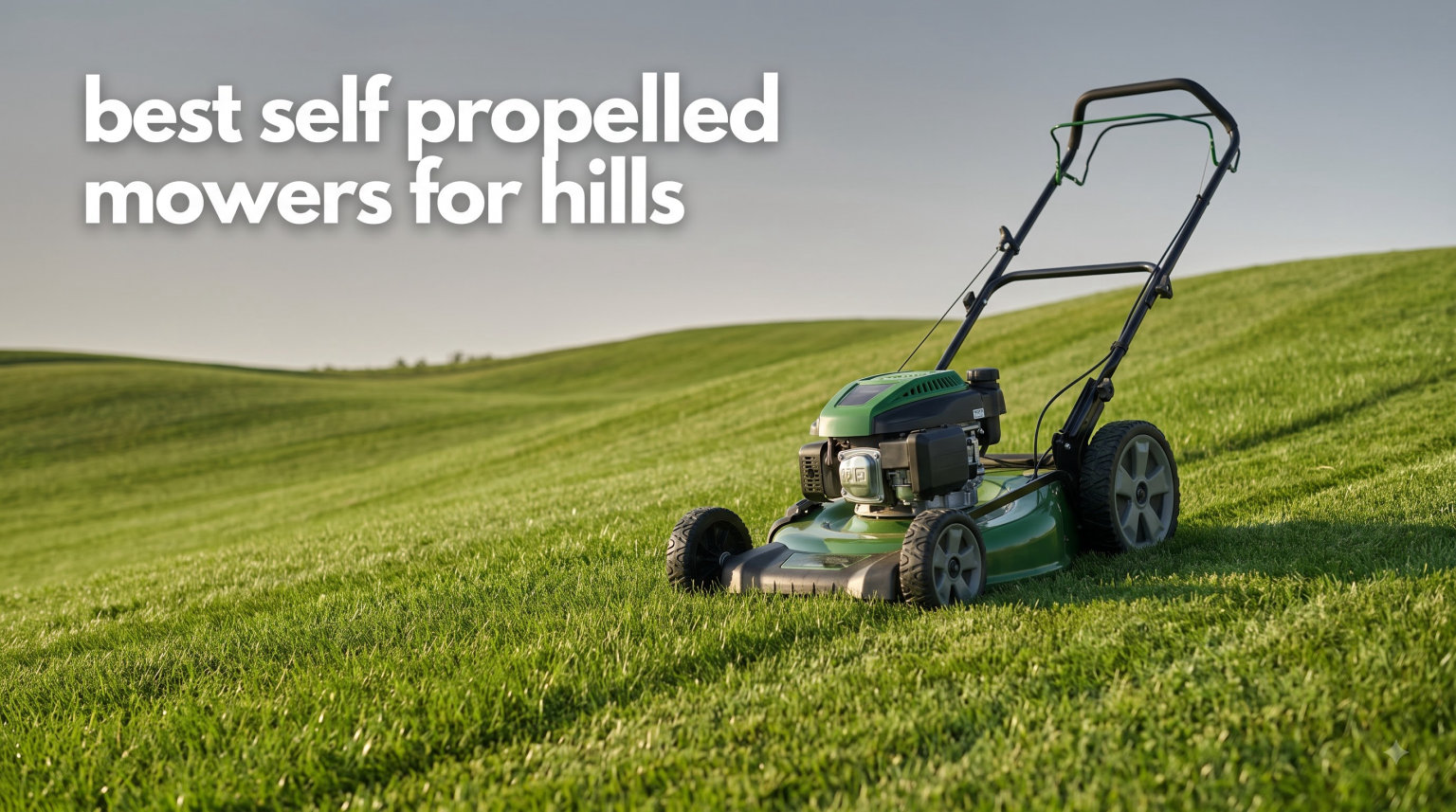 best self propelled mowers for hills