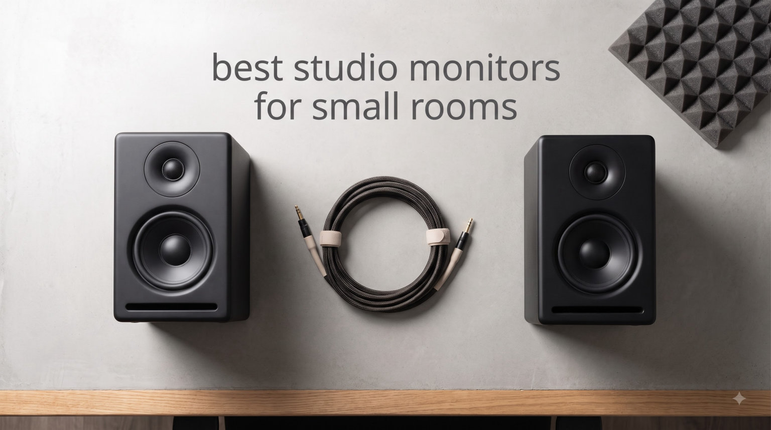 best studio monitors for small rooms