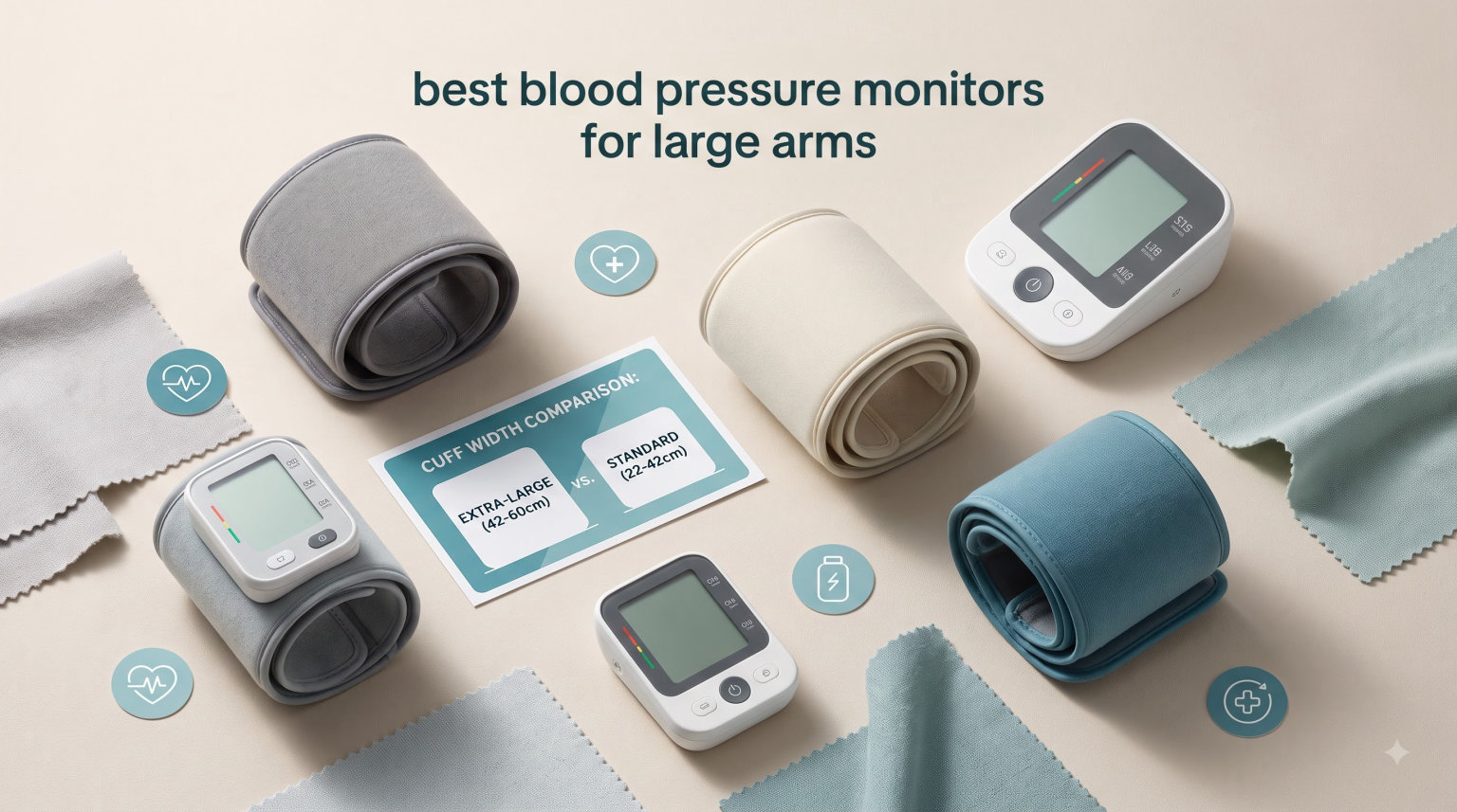 best blood pressure monitors for large arms