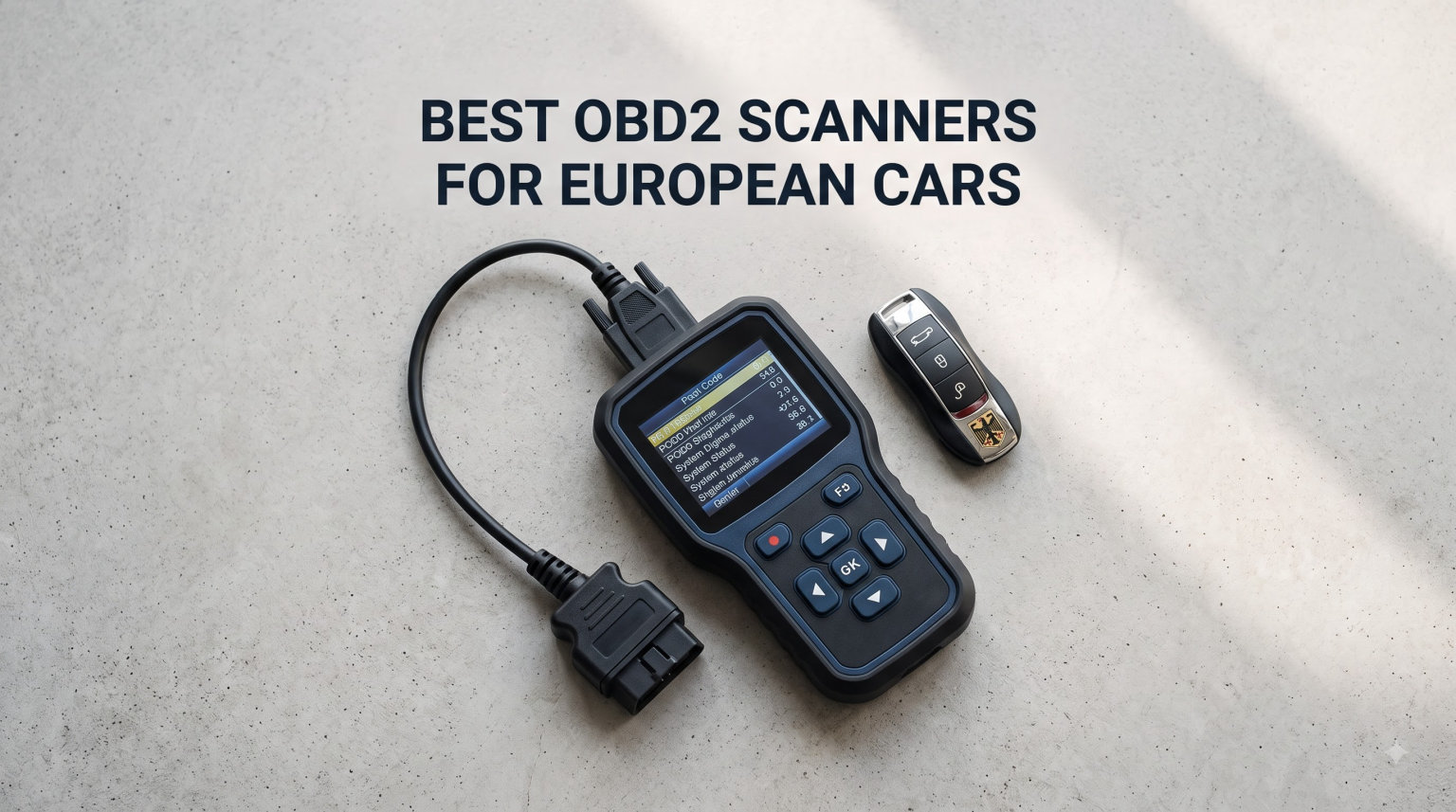 best obd2 scanners for european cars