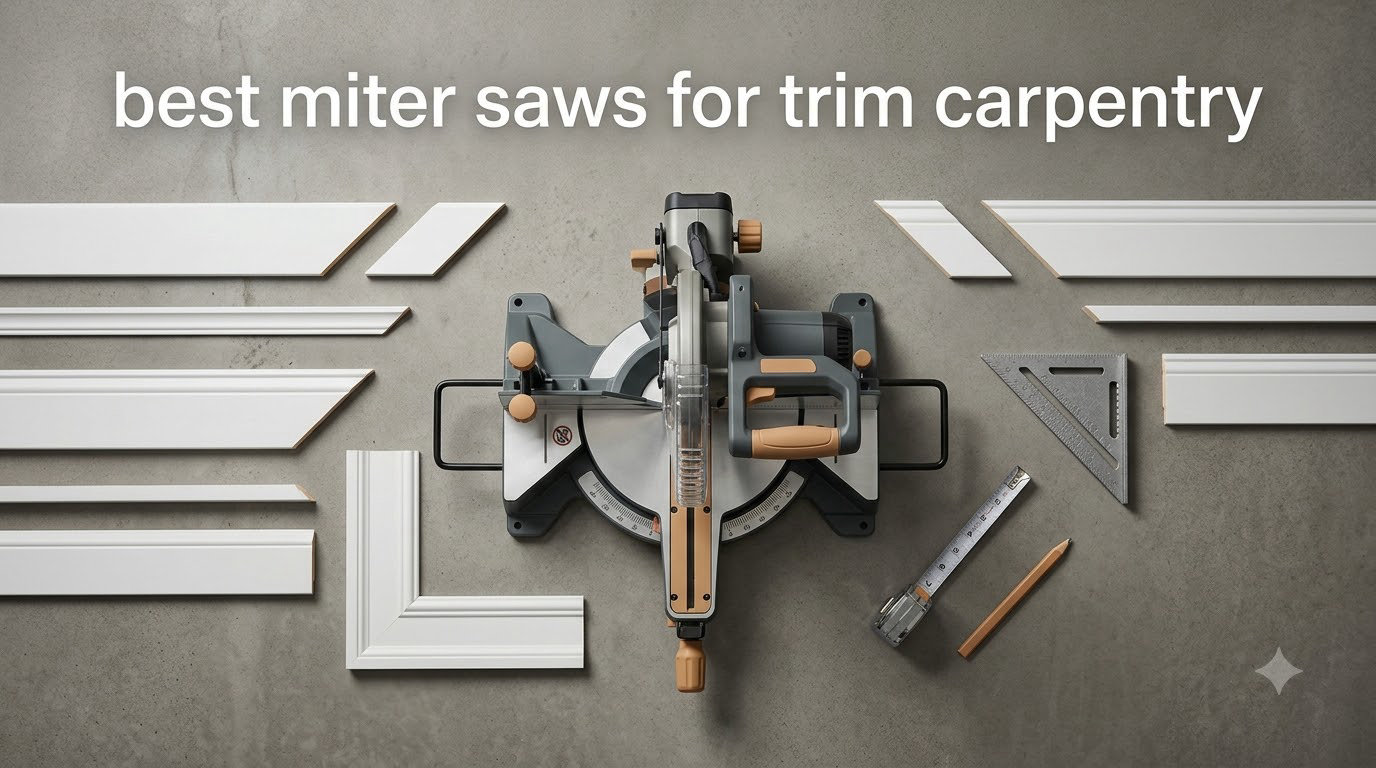 best miter saws for trim carpentry