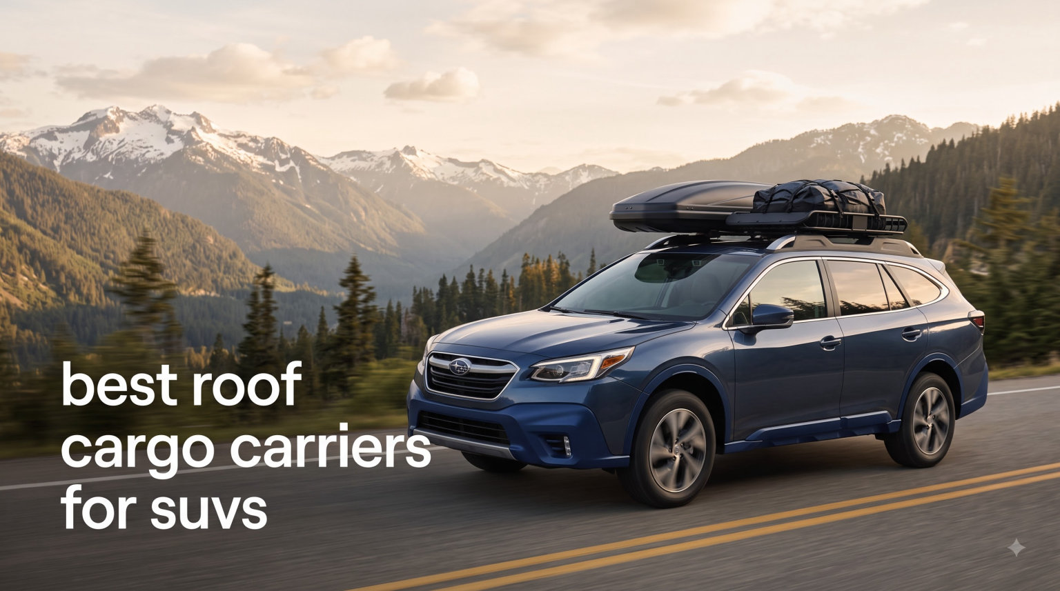 best roof cargo carriers for suvs