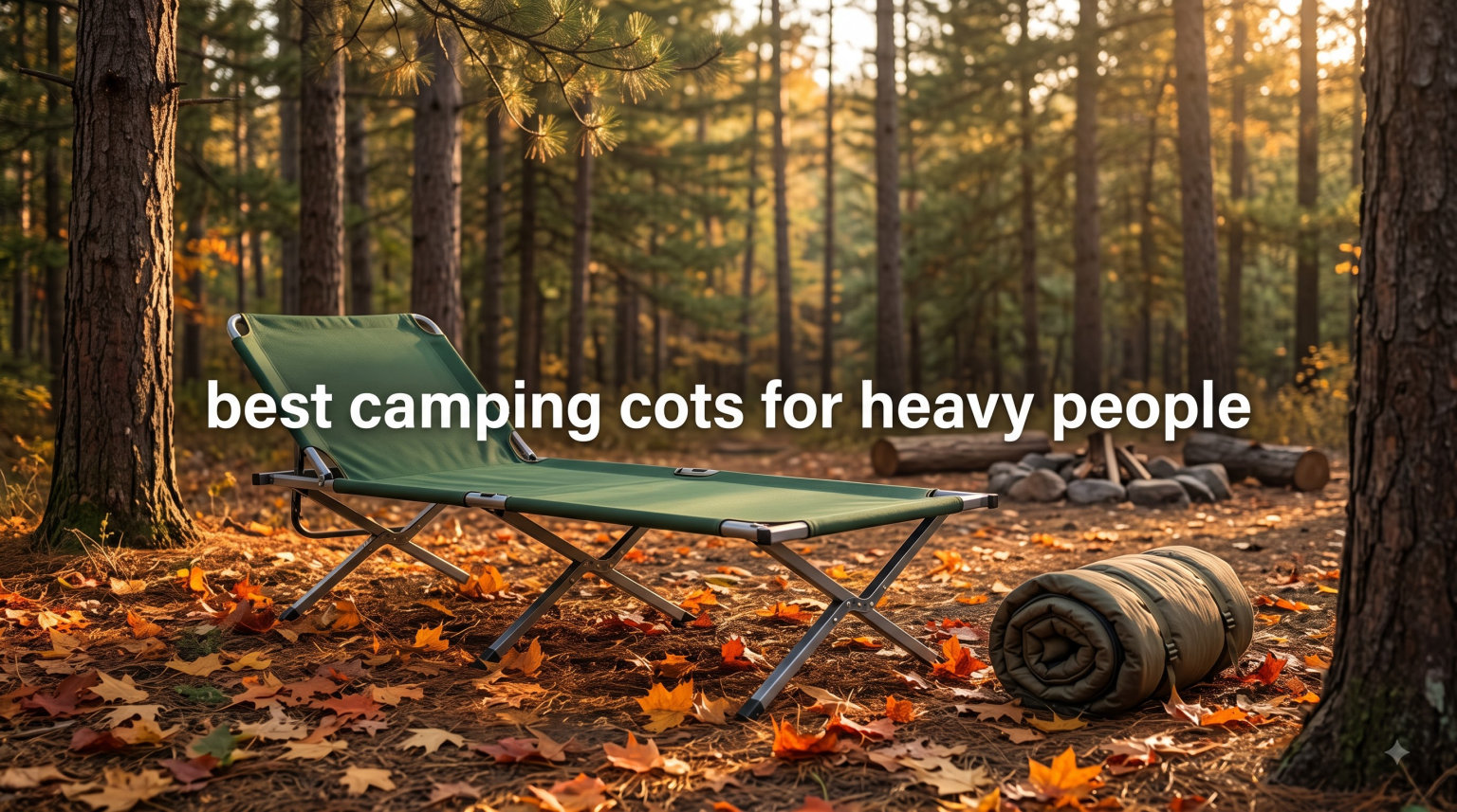 best camping cots for heavy people