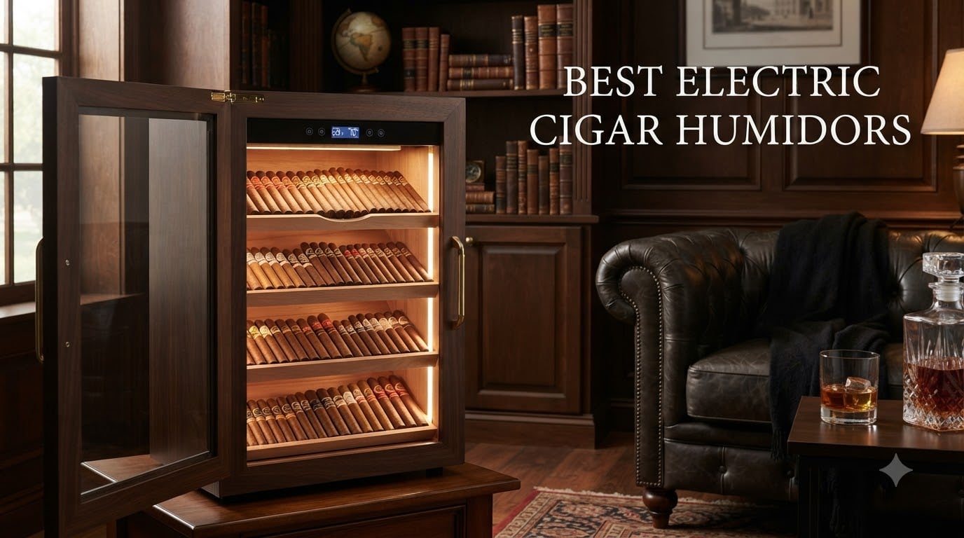 best electric cigar humidors