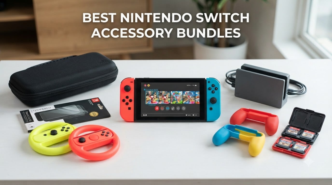 best nintendo switch accessory bundles