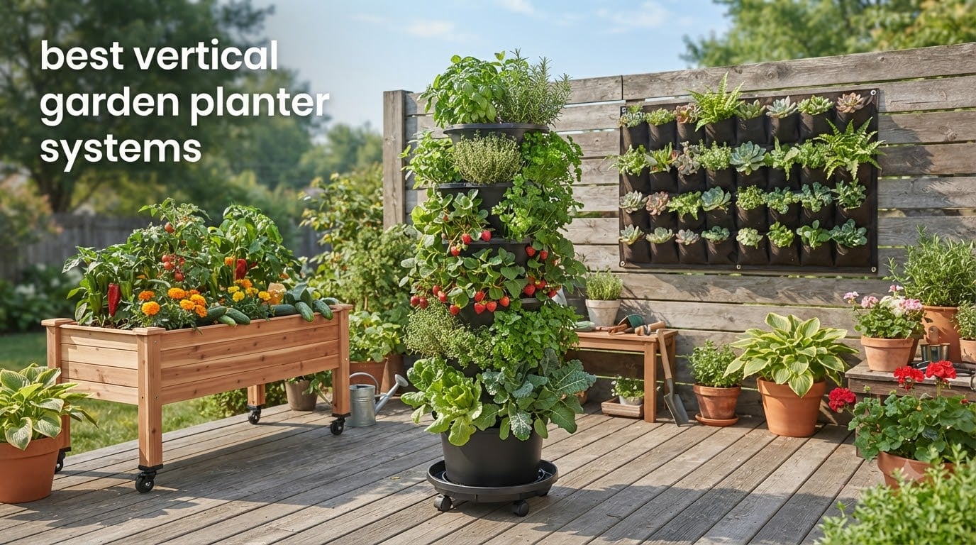best vertical garden planter systems