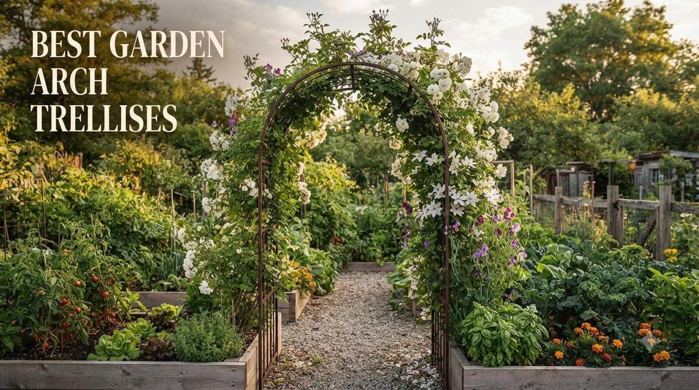 best garden arch trellises