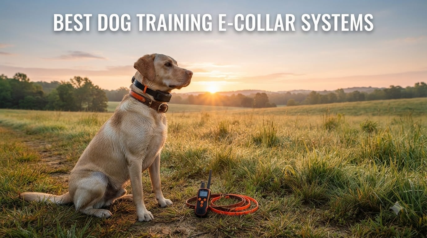 best dog training e-collar systems